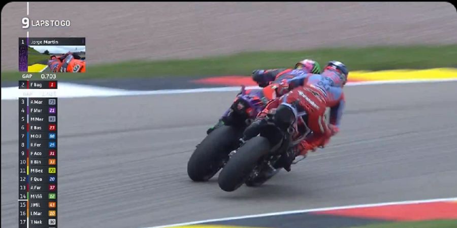 Hasil MotoGP Jerman 2024 - Murid Rossi Senggol Marquez, Francesco Bagnaia Dapat Rezeki Nomplok