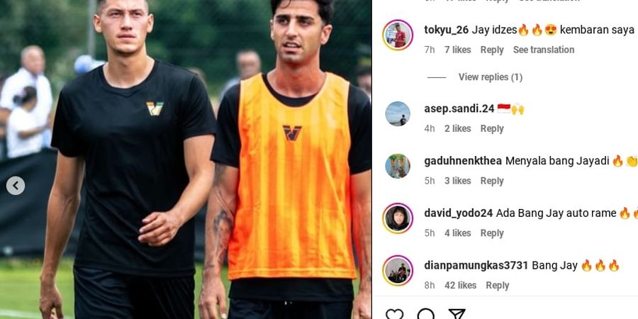 Bek Timnas Indonesia Jay Idzes Ikut Jalani Latihan Perdana bersama Venezia FC