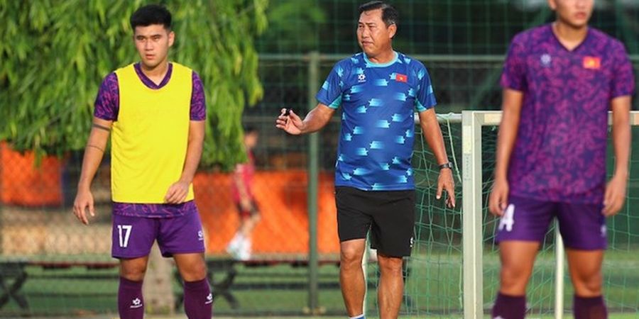 Kata Pelatih Vietnam Usai Timnya Kalah di Laga Uji Coba Terakhir Jelang ASEAN Cup U-19 2024