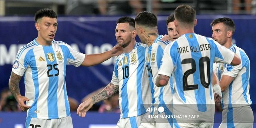 Hasil Copa America - Lionel Messi Cetak Gol Pertamanya, Argentina Singkirkan Kanada dan Lolos ke Final