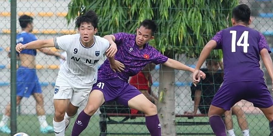 Vietnam Kalah Tipis dari Klub Semi Pro Korea Selatan di Laga Uji Coba Jelang ASEAN Cup U-19 2024