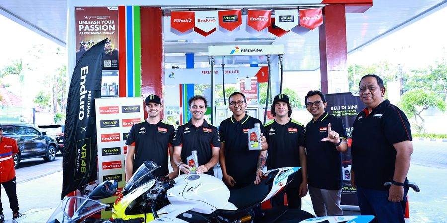 2 Pembalap Pertamina Enduro VR46, Termasuk Murid Valentino Rossi Hadir dalam Acara Meet & Greet di Indonesia