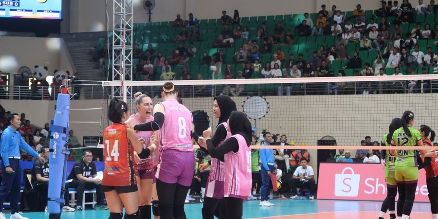 Hasil Final Four Proliga 2024 - Ledakan Megawati Berakhir Ngenes, Jakarta BIN Tak Terselamatkan dari Kekalahan