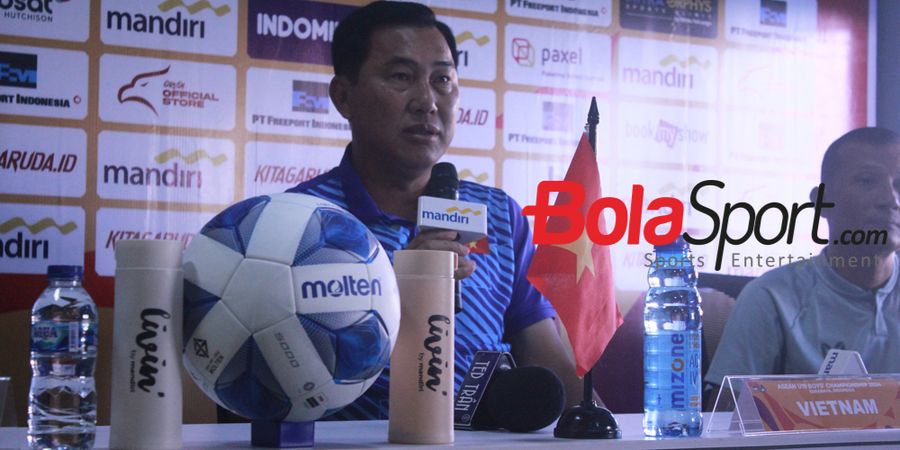 ASEAN Cup U-19 2024 - Kata Pelatih Vietnam Usai Timnya Terancam Gagal Jadi Juara Grup B