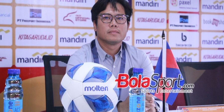 ASEAN Cup U-19 2024 - Dua Kali Bobol dari Sepak Pojok, Pelatih Kamboja Frustasi Hadapi Set Piece Timnas U-19 Indonesia