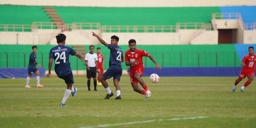 Jajal Semua Pemain, Malut United FC Imbang Lawan Barito Putera