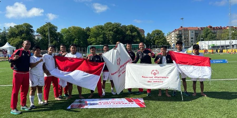 Tim SOIna DKI Jakarta Raih Medali Emas dan Trophy Gothia Special Olympics