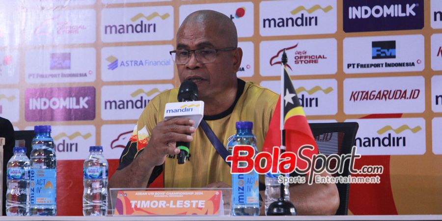 ASEAN Cup U-19 2024 - Sosok Pelatih Timnas U-19 Indonesia Indra Sjafri di Mata Arsitek Timor Leste