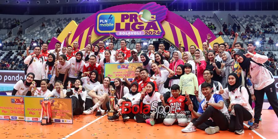 Grand Final Proliga 2024 - Wilda Ukir Rekor Gila Usai Bantu Megawati Pecah Telur Bersama Jakarta BIN