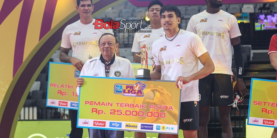 Daftar Peraih Penghargaan Individu Proliga 2024 Putra - Rendy Tamamilang Jadi Pemain Terbaik