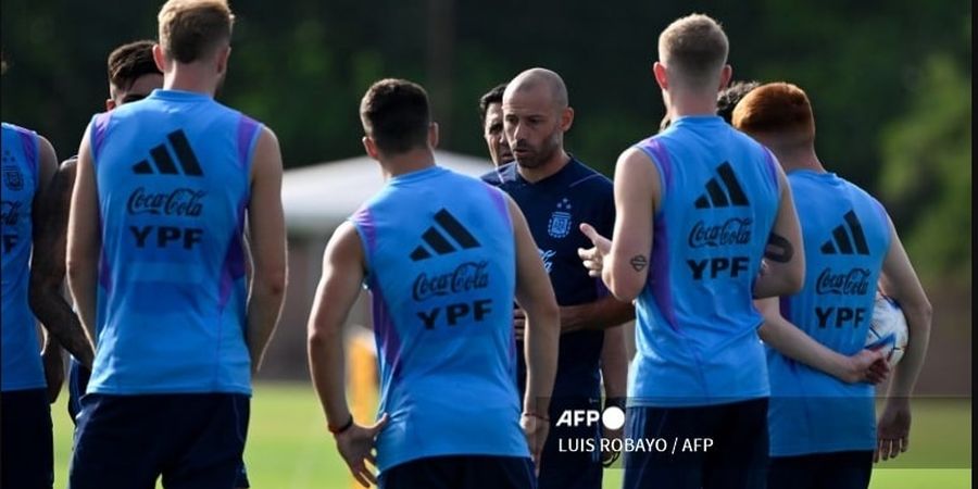 Olimpiade 2024 - Merasa Timnas Argentina Jadi Korban Serangan Prancis, Mascherano Puji Sikap Pemainnya 