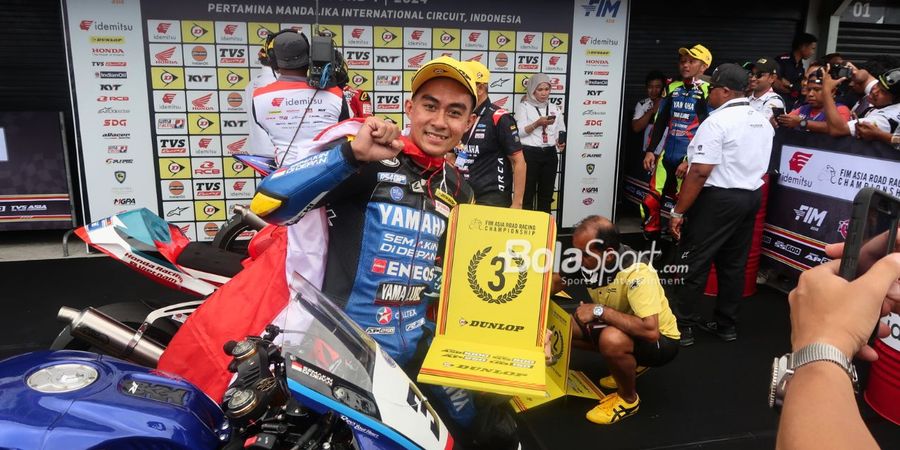 ARRC 2024 Mandalika - Yamaha Racing Indonesia Amankan Podium, Arai Agaska Lakukan Kesalahan di Akhir Balapan