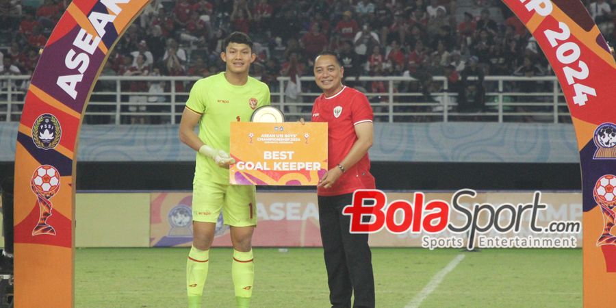 Jadi Kiper Terbaik ASEAN Cup U-19 2024, Penjaga Gawang Timnas U-19 Indonesia Persembahkan Untuk Keluarga