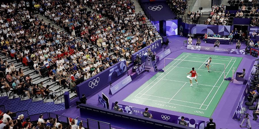 Bulu Tangkis Olimpiade Paris 2024 - Kekalahan Ginting, Sentilan Axelsen, dan Taktik Kepung Lawan Prancis di Lapangan Pinggir