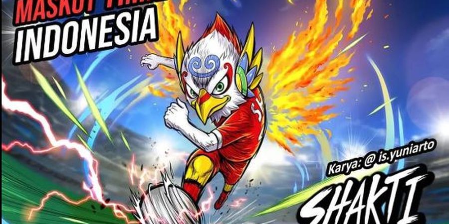 Timnas Indonesia Punya Maskot Baru, Shakti yang Bermimpi Piala Dunia Akan Debut Saat Lawan Australia September Mendatang