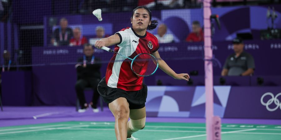 Hasil Bulu Tangkis Olimpiade Paris 2024 - Akhir Perjuangan Gregoria Menembus Final, Mimpi Medali Emas Indonesia Ambyar dalam Duel Karet