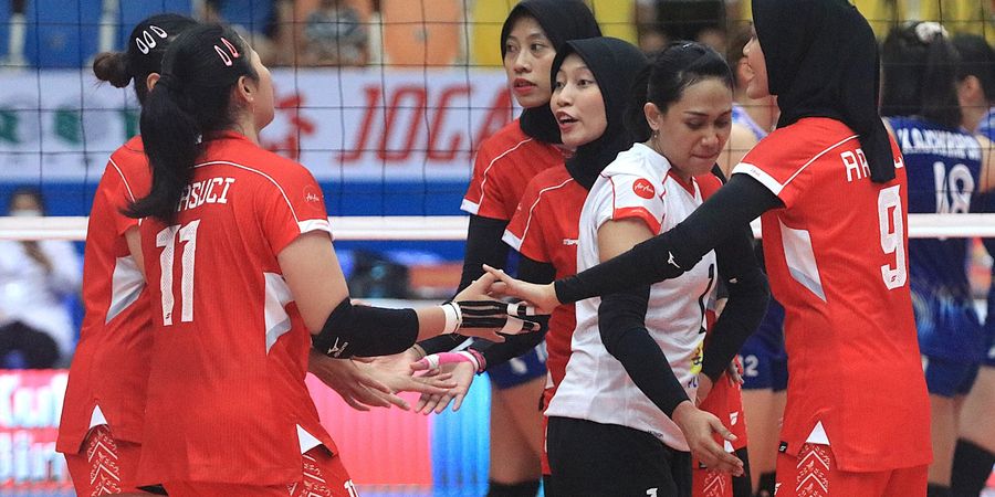 Hasil SEA V League 2024 - Meyakinkan Setengah Set, Indonesia Takluk dari Vietnam