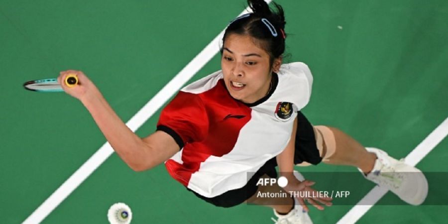 Hasil Olimpiade Paris 2024 - Hujani Lawan dengan 14 Angka Beruntun, Gregoria Pijak Semifinal