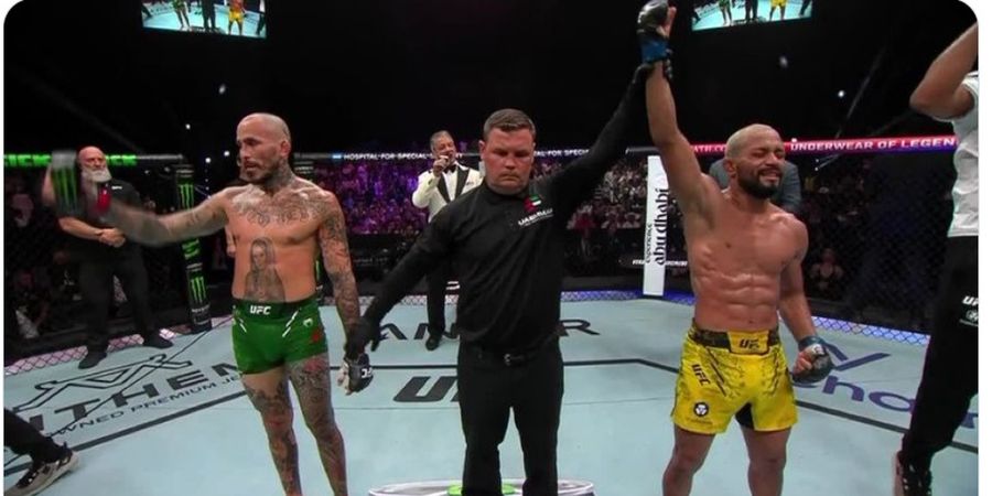 Hasil UFC Abu Dhabi - Jagoan Mata Satu Masih Tak Terkalahkan, Deiveson Figueiredo Tembus 5 Besar