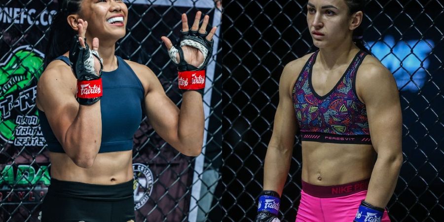 ONE Fight Night 25 - Denice Zamboanga Diadu dengan Penakluk Stamp demi Sabuk Kelas Atom MMA ONE Championship