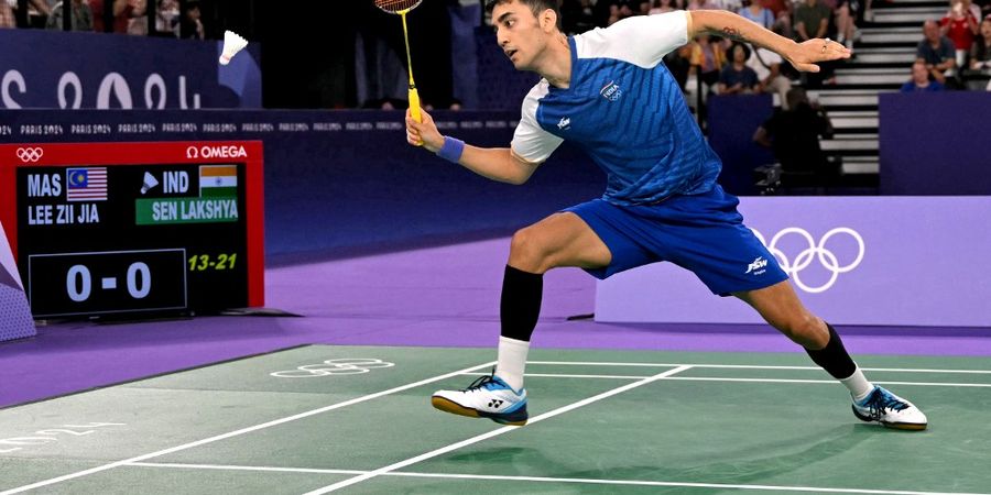 Hasil China Masters 2024 - Partai Ulangan Perebutan Perunggu Olimpiade, Lakshya Sen Revans dari Lee Zii Jia