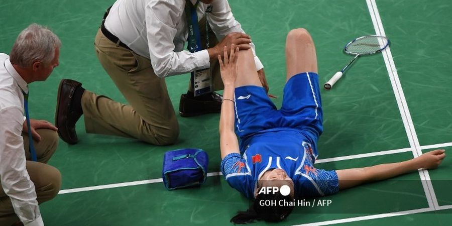 Bulu Tangkis Olimpiade Paris 2024 - Flashback Carolina Marin Pernah Tuduh Lawan Pura-pura Cedera Saat Li Xue Rui Terkapar pada Rio 2016