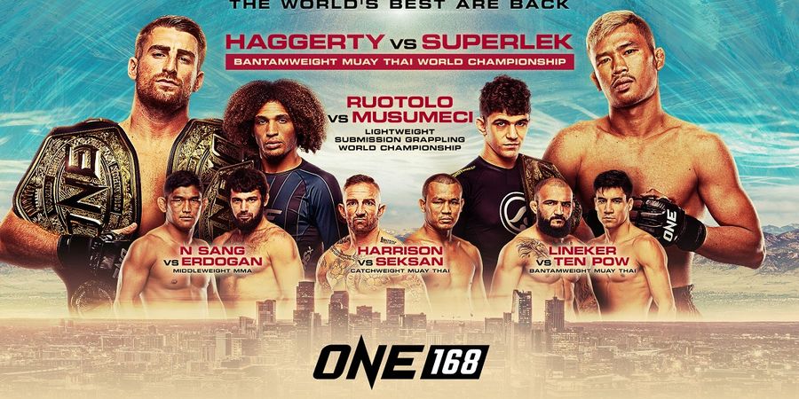 Kembali Ke Amerika, ONE Championship Rilis Daftar Pertarungan ONE 168: Denver