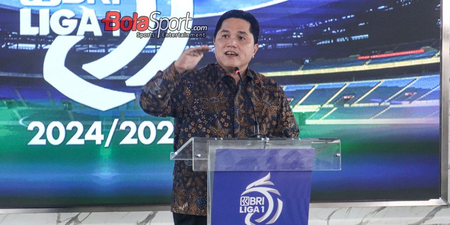 Erick Thohir Targetkan Liga 1 Jadi Kompetisi Klub Terbaik Kedua di ASEAN dan Ke-12 di Asia