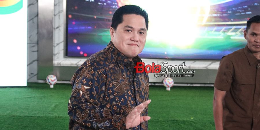 Erick Thohir Semringah usai Shin Tae-yong Boyong Pelatih untuk Didik Striker Timnas Indonesia