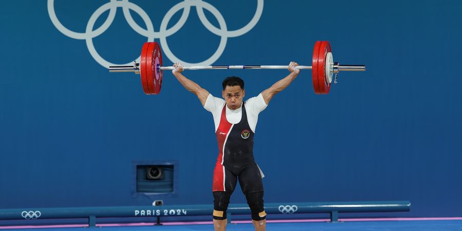 Hasil Angkat Besi Olimpiade Paris 2024 - Strategi di Clean & Jerk Meleset Semua, Eko Yuli Irawan Pulang Tanpa Medali