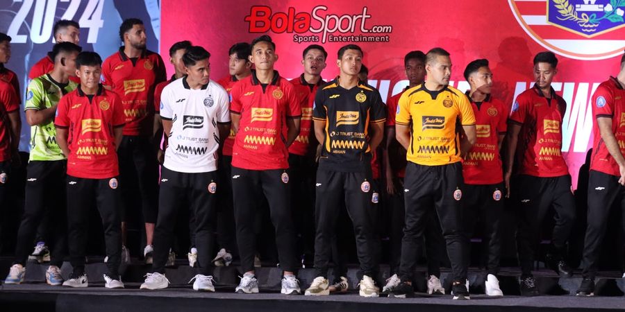 Persija Gelar Launching Tim di JIS, Berikut Daftar Pemain yang Dikenalkan