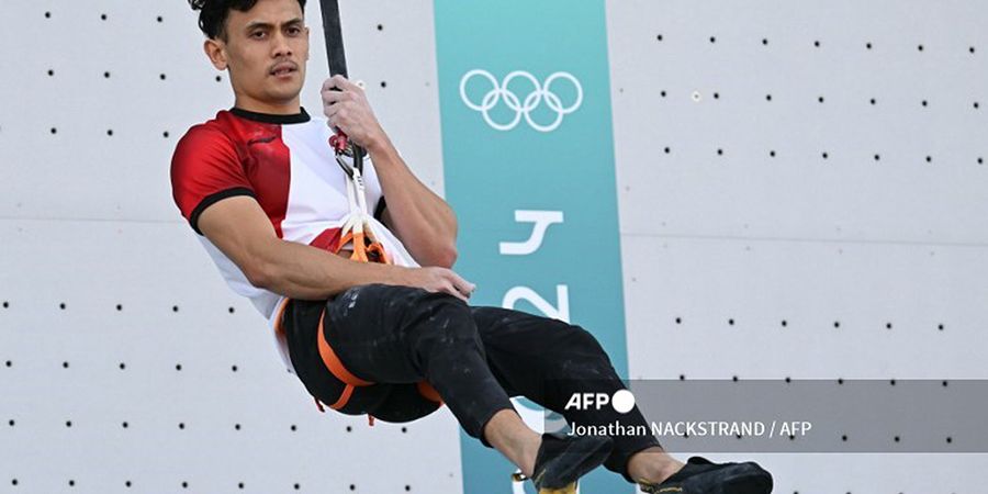 Panjat Tebing Olimpiade Paris 2024 - Adu Cetak Rekor Veddriq dan Atlet Amerika Disorot Media Dunia, Bahasa Indonesia Dipelajari