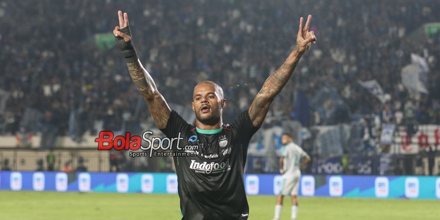 Jumpa Arema FC, Persib Bandung Bakal Main Tanpa Mesin Gol David Da Silva