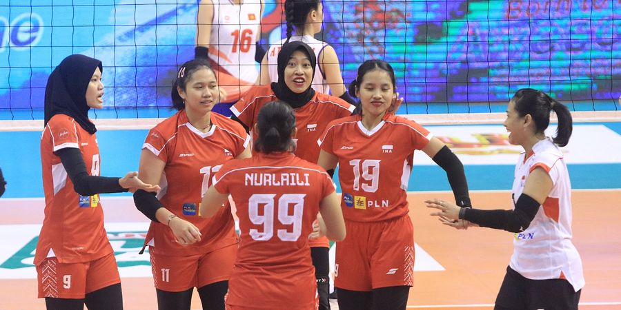 Klasemen SEA V League 2024 - Awalan Menjanjikan Timnas Voli Putri Indonesia, 1 Set Dimenangi dan Bukan Juru Kunci