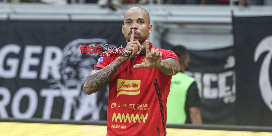 Cetak Hattrick, Gustavo Almeida Bicara soal Kesialan Musim Lalu dan Target Jadi Top Scorer Bersama Persija