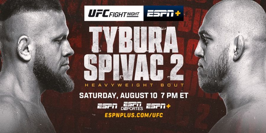 Hasil UFC Vegas 95 - Kuncian Maut Beruang Kutub, Serghei Spivac Balas Kekalahan dari Marcin Tybura
