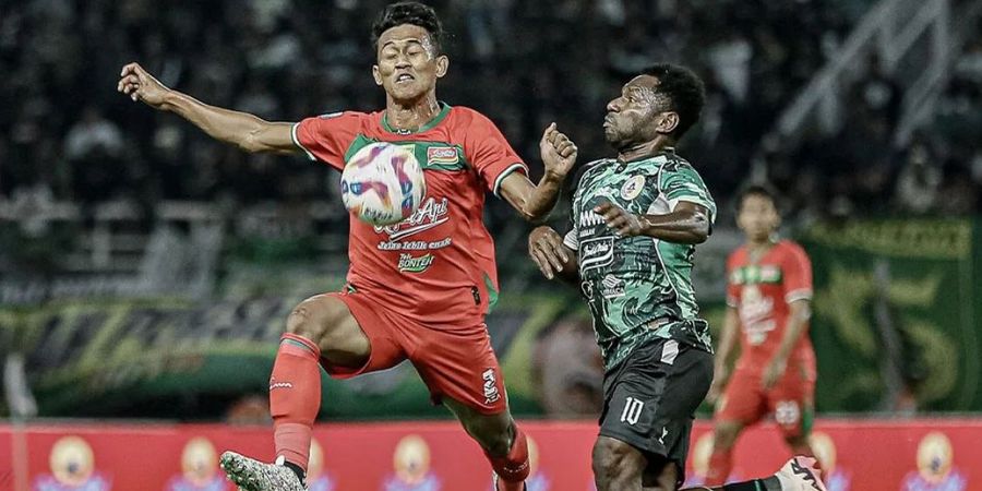 Hasil Liga 1 - Persebaya Bungkam PSS Sleman, Gol Penalti Bruno Moreira Jadi Pembeda