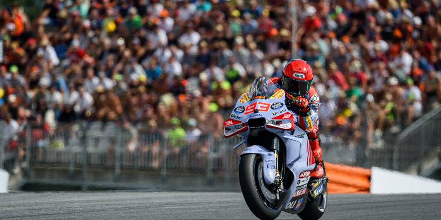 MotoGP Austria 2024 - Marc Marquez Jatuh karena Terlalu Ambil Risiko Kejar Francesco Bagnaia tapi Dia Rasakan Sensasi demi Kejar Podium Balapan Utama