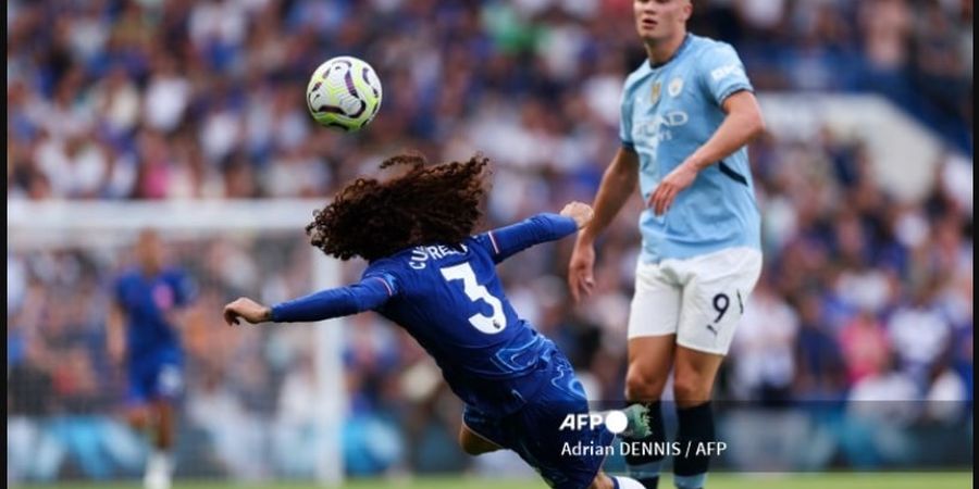 Hasil dan Klasemen Liga Inggris - Erling Haaland Nyekor di Laga Ke-100, Man City Antre di Bawah Brighton