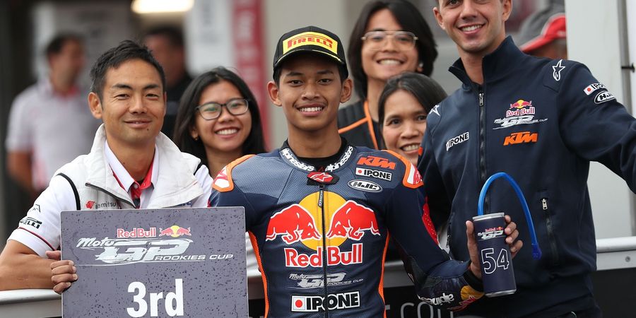 Dapat Kursi di JuniorGP, Veda Ega Pratama Selangkah Lebih Dekat ke MotoGP