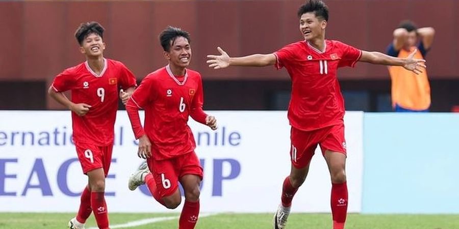 Timnas U-16 Vietnam Jadi Runner-up Turnamen Persahabatan Usai Kejutkan Jepang