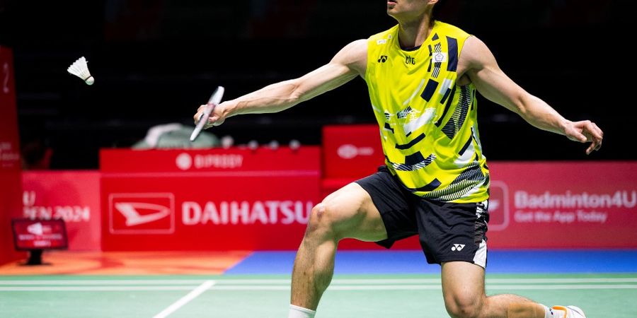 Hasil China Masters 2024 - Saingan Jonatan Christie Berkurang, Chou Tien Chen Jadi Tumbal Wonderkid Prancis