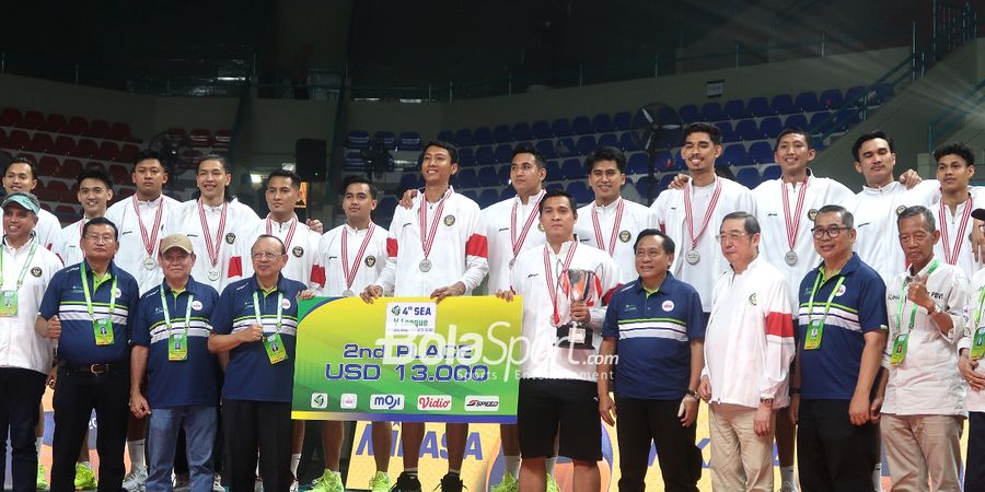 Rekap Hasil SEA V League 2024 - Indonesia Runner-up, Pemain Garuda Jaya Jadi MVP