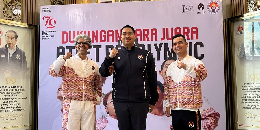 Menpora Dito Apresiasi Hasil Desain Kostum Kontingen Indonesia Didiet Maulana untuk Paralimpiade Paris 2024