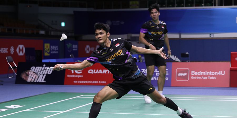 Korea Open 2024 - Fikri/Daniel Tak Pandang Bulu Jelang Jumpa Leo/Bagas