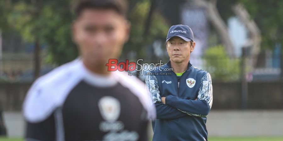 1 Pemain Absen di Latihan Timnas Indonesia Kedua, Ini Penjelasan Shin Tae-yong