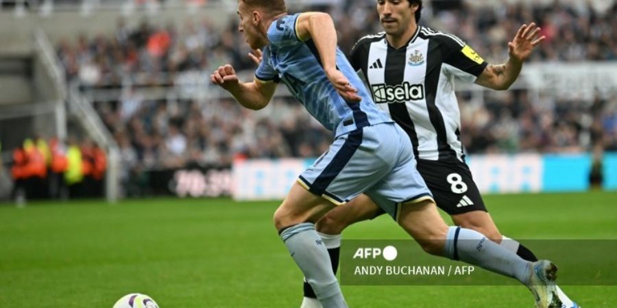 Hasil Liga Inggris - Sandro Tonali Kebagian 22 Menit, Newcastle United Kalahkan Tottenham Hotspur