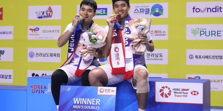 Korea Open 2024 - Senangnya Leo/Bagas Pecah Telur Tidak Jadi 'Manusia Silver' Lagi