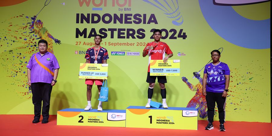 Rekap Final Indonesia Masters 2024 Super 100 - Kejutan Pemain Kualifikasi Gagalkan Alwi Farhan Raih Gelar, Rahmat/Yeremia Takluk dari Wakil Thailand