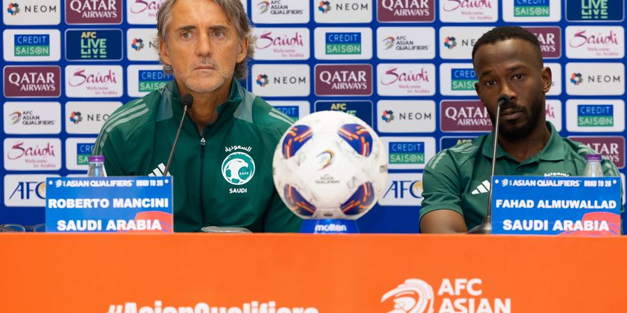 Ogah Kalah dari Timnas Indonesia, Roberto Mancini Tekankan Hal Ini ke Pemain Arab Saudi